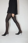 L'eggs 360 Contourâ„¢ 80 Denier Black Opaque Tights In Black