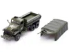 Legion Gmc Cckw 353 Truck With Mounted Olive Drab "4148174-s" Us Army World War Ii 1/72 Diecast Model