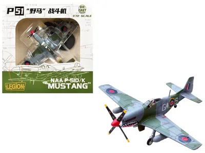 Legion North American Mustang Mk. Iv Aircraft "kh774 F/l Ellis Blanchford No. 112 'shark' Squadron 239 Wing