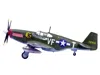 Legion North American P-51b Mustang Aircraft "shangri-la 336th Fighter Squadron 4th Fighter Group" (1944) U