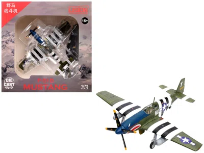 Legion North American P-51b Mustang Aircraft "john Bennett 487th Fighter Squadron 352nd Fighter Group Blue-