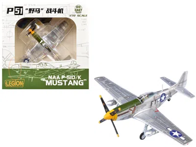 Legion North American P-51d Mustang Aircraft "feeble Eagle 18.5-victory Ace Glenn Eagleston 353rd Fighter S