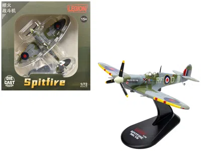 Legion Supermarine Spitfire Mk Vb Fighter En951 Ace Jan Zumbach No. 303 Polish Kosciuszko Squadron 1943 Raf In Green
