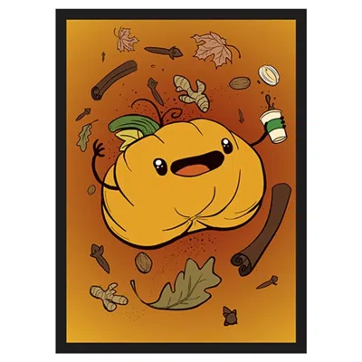 Legion Supplies Pumpkin Spice Deck Protectors - 50 Count