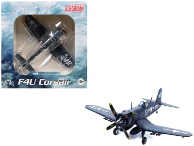 Legion Vought F4u-4 Corsair Plane Marine "alice Special Capt. James Kraus Jr. Vma-312 Uss Bataan (cvl-29)"  In Blue