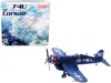 Legion Vought F4u-4 Corsair Plane Marine Squadron 323 (vmf-323) "death Rattlers" Uss Sicily (cve-118) (1951 In Blue