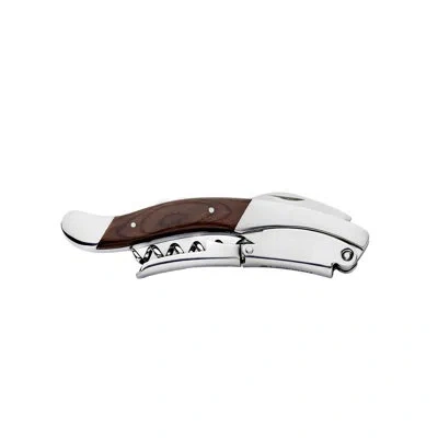 Legnoart Ghemme Beech Wood Grand Crue Sommelier Double Hinge Corkscrew In Dark Wood