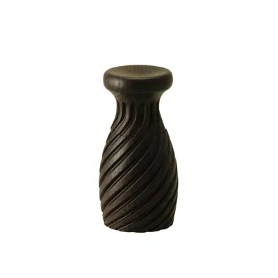 Legnoart Giro Ashwood Salt & Pepper Mill 4.5" In Dark Wood