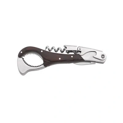 Legnoart Wine Keys Professional 4 In 1 Corkscrew Set In Dark Wood