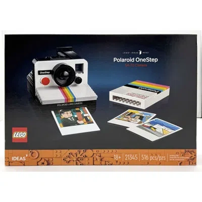 Lego 21345 Ideas Polaroid Onestep Sx-70 Camera Building Set, 516 Pieces, For 18+