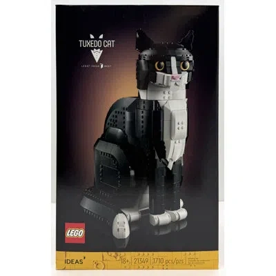Lego 21349 Ideas Tuxedo Cat Building Set, 1710 Pieces, For Adults Ages 18+ In Black