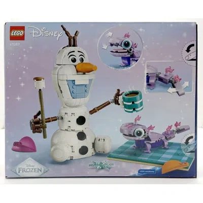 Lego 43287 Disney Olaf And Bruni's Picnic Fun Building Toy, 478 Pieces, For 7+ In White