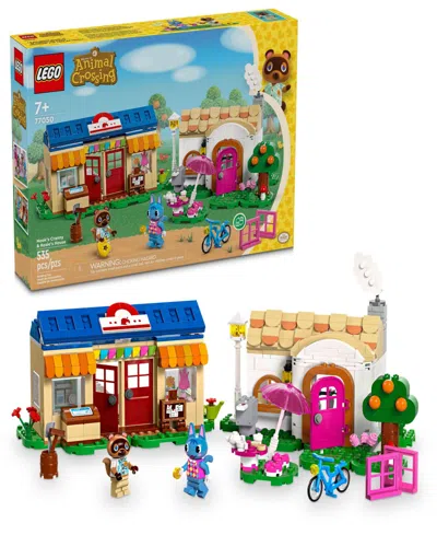 Lego Animal Crossing Nook's Cranny Rosie's House 77050 Toy Building Set, 535 Pieces In Multicolor