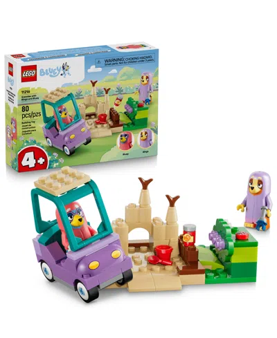 Lego Bluey Grannies With Bingo And Bluey 11216, 80-piece Building Set, Ages 4+ In Multi