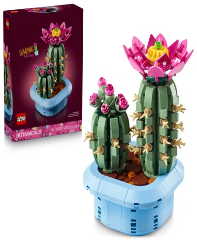 Lego Botanicals Flowering Cactus Building Toy 11509, 482 Pieces In Transparent