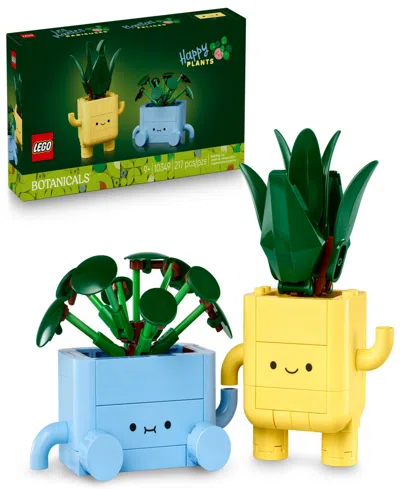 Lego Kids' Botanicals Happy Plants Toy 10349, 217 Pieces In Multi