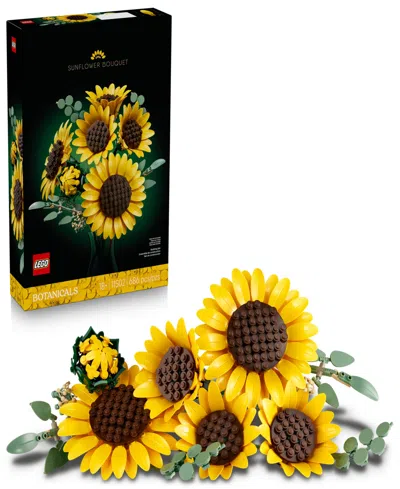 Lego Botanicals Sunflower Bouquet Building Set, 11502 In Yellow