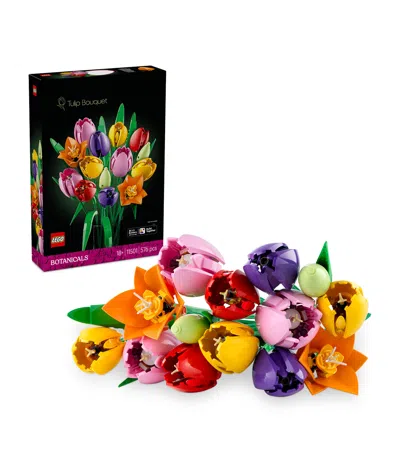 Lego Botanicals Tulip Bouquet Faux Flowers Set 11501 In Multi