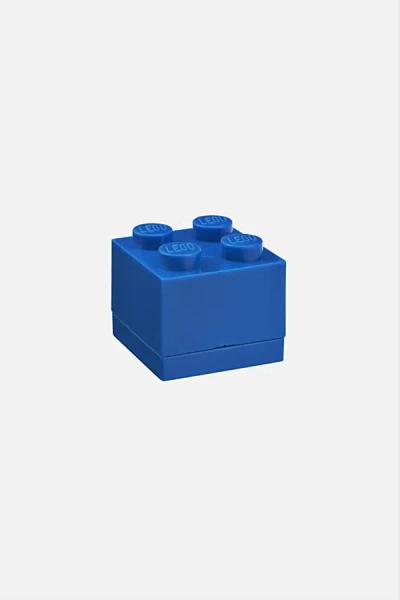 Lego Bright Blue Mini Storage Box 4 At Urban Outfitters