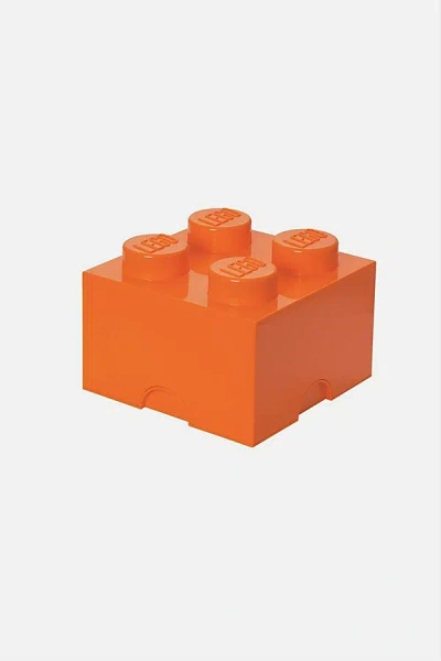 Lego Bright Orange Large Storage Box 4 At Urban Outfitters