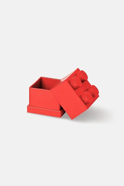 Lego Bright Red Mini Storage Box 4 At Urban Outfitters
