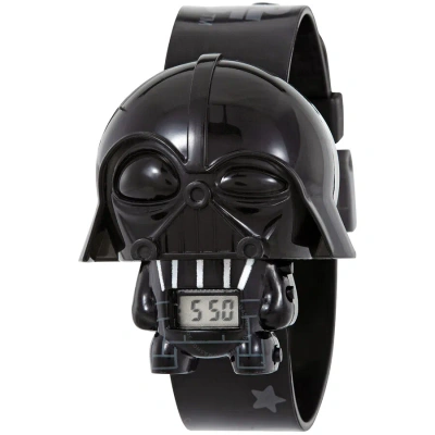Lego Bulbbotz Star Wars Darth Vader Kids Light-up Digital Watch 2021098 In Black