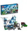 Lego City 60316 Police Station Toy Building Set With Police And Crook Minifigures In Multiple