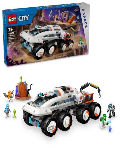 Lego City Command Rover And Crane Loader Outer Space Toy 60432 In Multi