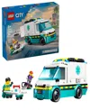 Lego City Emergency Ambulance Building Toy 60451, 184 Pieces In Multi Color