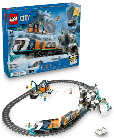 Lego City Explorer's Arctic Polar Express Train 60470 Toy Building Set, 1517 Pieces In Multi