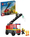 Lego City Fire Ladder Truck Toddler Building Toy 60463, 82 Pieces In Multi Color
