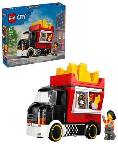 Lego City Fries Food Truck Toy Building Set 60488, 216 Pieces In Multi