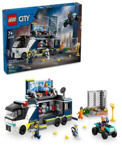 Lego City Police Mobile Crime Lab Truck Toy 60418, 674 Pieces In Multicolor