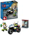 Lego City Police Motorcycle Chase 60455 Toy Building Set, 65 Pieces In Multi