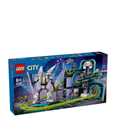 Lego Kids' City Robot World Roller-coaster Park 60421 In Multi