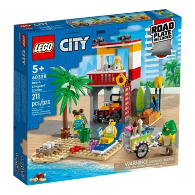Lego City Series 'beach Lifeguard Station' In Multi