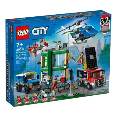 Lego City Series 'police Chase At The Bank' In Multi