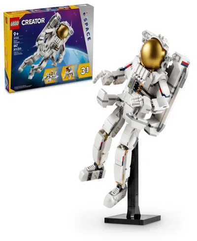 Lego Creator 3 In 1 Space Astronaut Toy Set, Science Toy 31152 In Multi