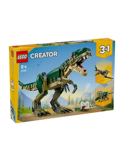 Lego Kids' Creator 3-in-1 T-rex Figure 31151 In Multi