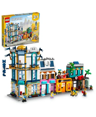 Lego Kids' Creator 31141 Main Street Toy Minifigure Building Set In Multicolor