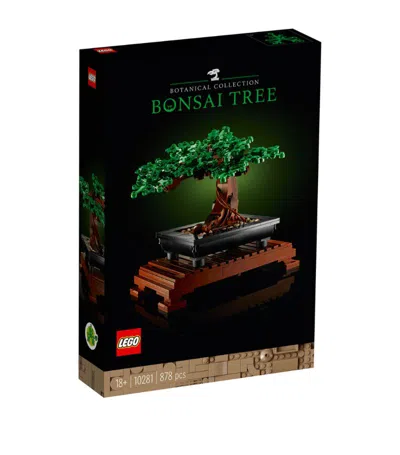 Lego Kids' Creator Expert Bonsai Tree Building Set 10281 In Green