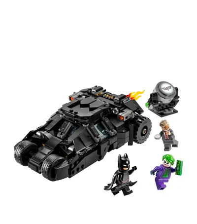 Lego Kids' Dc Batman Tumbler Vs. Two-face & The Joker Set 76303 In Black