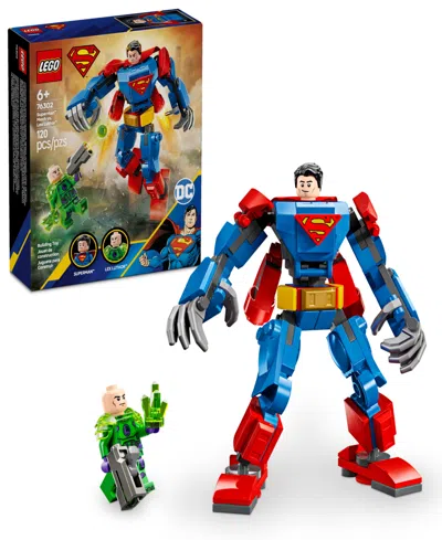 Lego Kids' Dc Superman Mech Vs. Lex Luthor Building Toy 76302, 120 Pieces