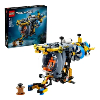 Lego Deep-sea Research Submarine In Multi