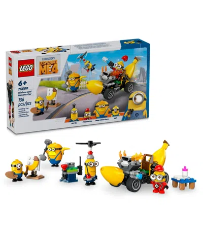 Lego Kids' Despicable Me 4 Minions And Banana Car Toy 75580 In Multi Color