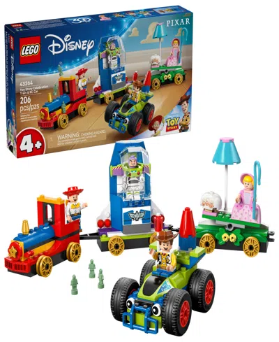 Lego Disney And Pixar Toy Story Celebration Train And Remote-control Car 43264 Toy Set, 206 Pieces In Multi