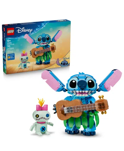 Lego Disney Posable Stitch Scrump 43296 713-piece Building Set, Ages 9+ In No Color