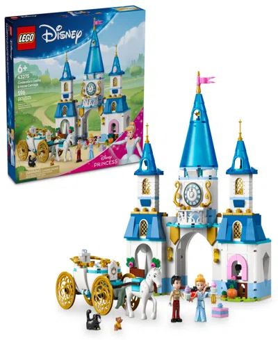 Lego Disney Princess Cinderella's Castle Horse Carriage Building Set In Multi