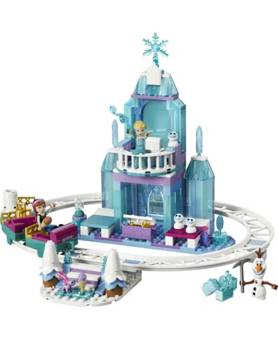 Lego Disney Princess Elsa's Ice Castle Snow Ride Adventure Toy 43281 In Multi