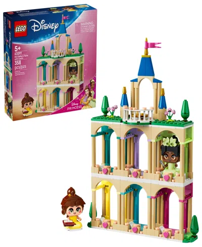 Lego Disney Princess Mini Belle And Tiana With Castle Building Toy 43291, 358 Pieces In Multi